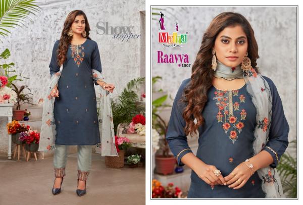 Maira Raavya Vol 10 Bombay silk Designer Readymade Suit